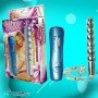 Silver Beaded Anal Vibrator AD-012