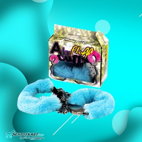 Ankle Fluff Cuffs with Keys BDSM-012