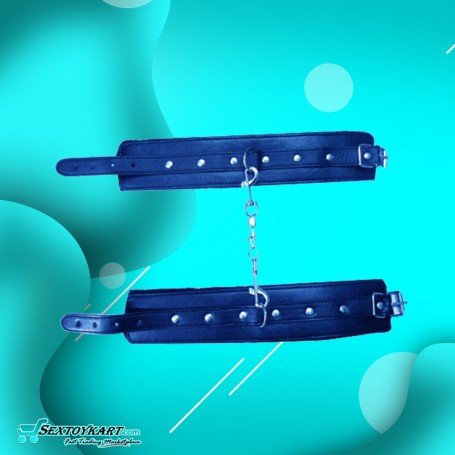 Premium Leather Naughty Nurse Wrist Cuffs Bondage Gear BDSM-021