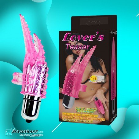 Lover Teaser 10 Speeds Finger & Clit Vibrator for Women BV-015