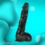 8 inch Black Realistic Non Vibrator With Suction Cup RSNV-018