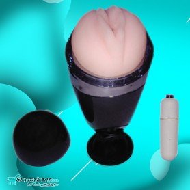 Super Pink Male Vibrating Male Stroker MS-047