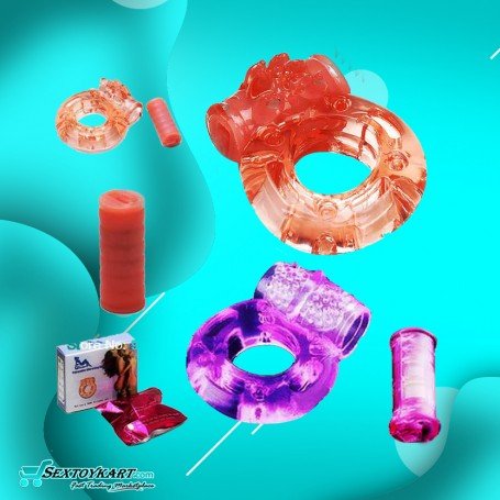 Cock Ring Vibrator 2pcs CR-001