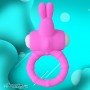 Rabbit Vibrating Penis Ring Blue Lolly CR-018