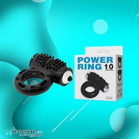 pretty love black power ring CR-021