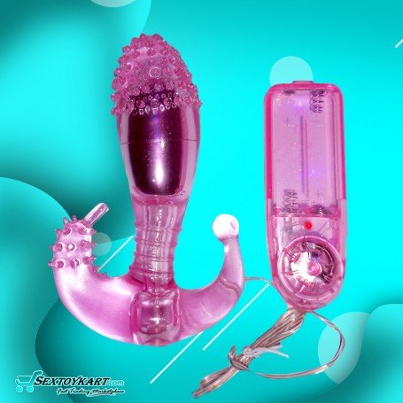 Triple Stimulatton Super Strong Soft Rabbit Vibrator RV-016