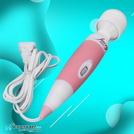 Powerful Multispeed Fairy Female Personal Wand Massager VM-009
