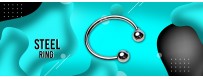 Buy Stainless Steel Unisex Penis Ring Sex Toys for sale