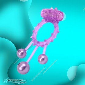 Vibrating Ball Banger Cock Ring Vibrator CR-007